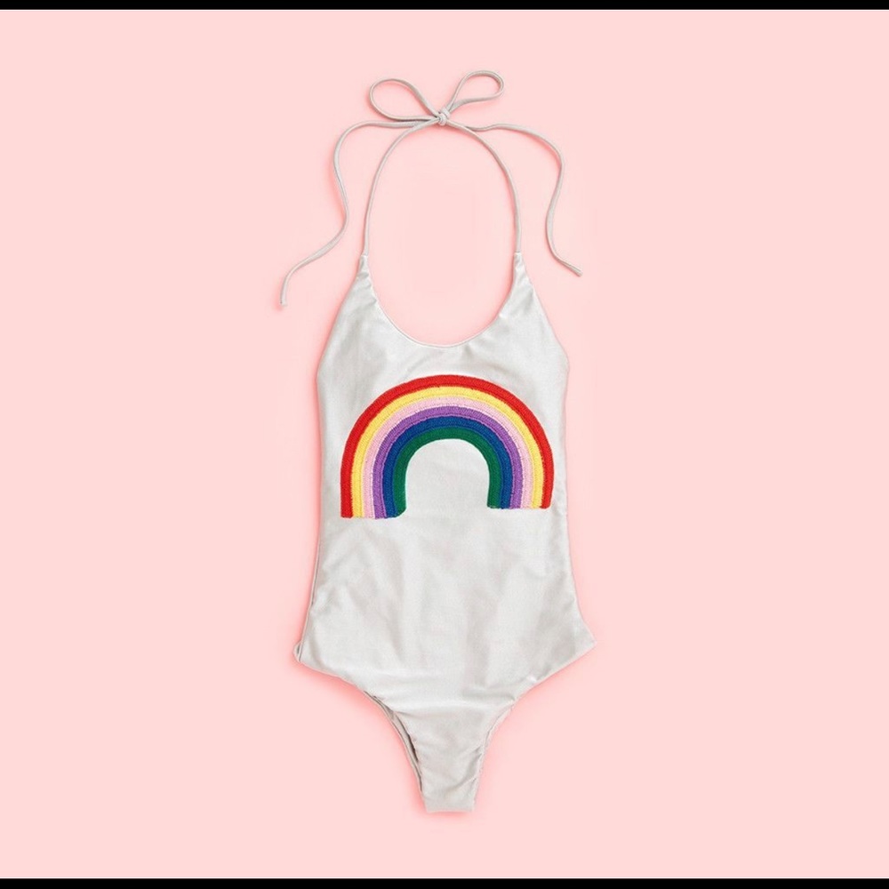 Ban.do Rainbow One-Piece Swimsuit - never worn